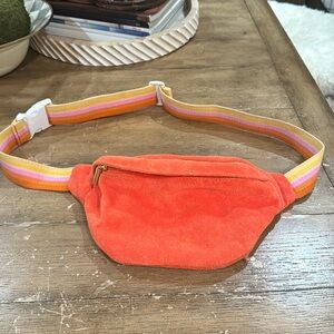 Shiraleah Orange Terry Bum Bag